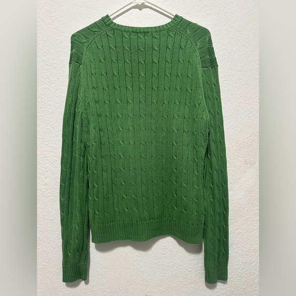 Brooks Brothers Green Sweater 100% Cotton Size XL - Picture 3 of 6
